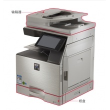 夏普(SHARP)MX-B6081D數(shù)碼復(fù)合機(jī) 夏普復(fù)印機(jī)多功能打印一體機(jī) 標(biāo)配(含雙面自動輸稿器)